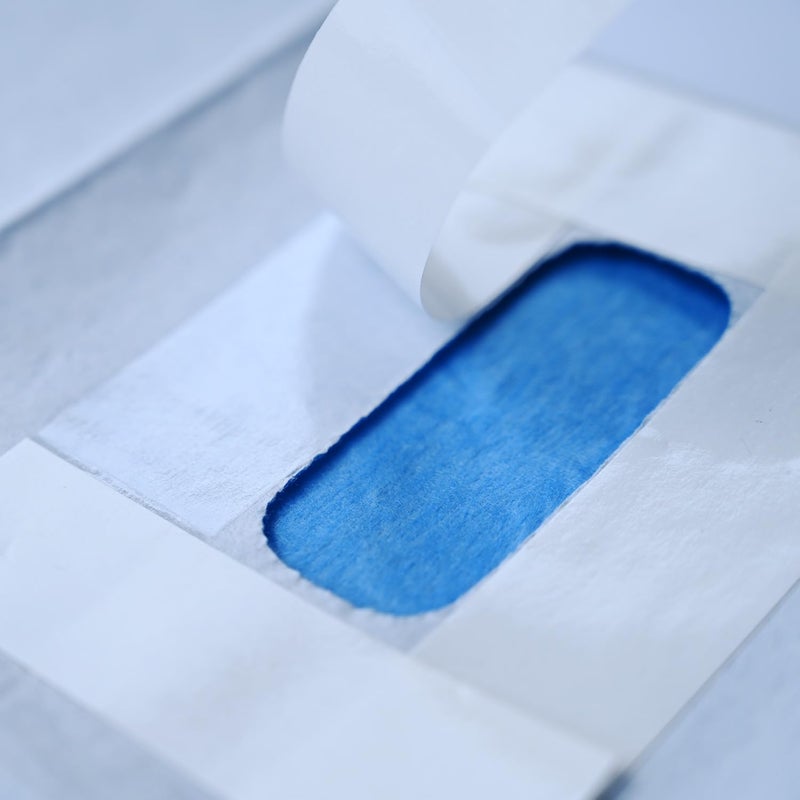 UAN Surgical Drape Vet Adhesive Fenestrated Surgical Drape for Pet Sterilization Surgery | Spay Surgery Neuter Surgery Fenestrated Drape 24"x24" Surgical Drape Fenestration Size: 2.4"x1.0" (6) - Image 3